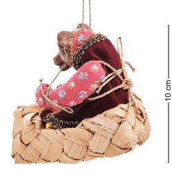 RK-850 Кукла подвесная «Медведь в лапте»