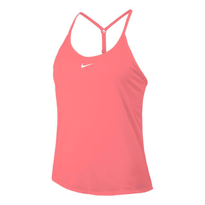 Женская теннисная майка Nike Dri-Fit One Elstka STD Tank Top Women - Coral