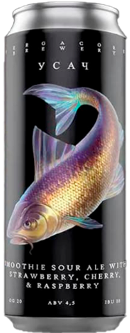 Пиво Сергакор Усач / Sergacore Usach 0.5 - 6шт