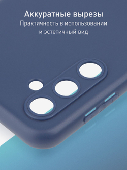 Чехол ROSCO для Samsung Galaxy M34 (арт.SS-M34-COLOURFUL-BLUE )