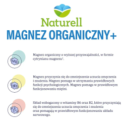 Naturell Organic Magnesium+ - 50 капсул