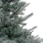 Ёлка в горшке «Искристая» 90 см, литой ПВХ с белым напылением (112 веток) (SP1908A-90)