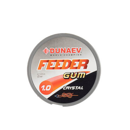 Фидерная резина Dunaev Feeder Gum Clear 1.0mm