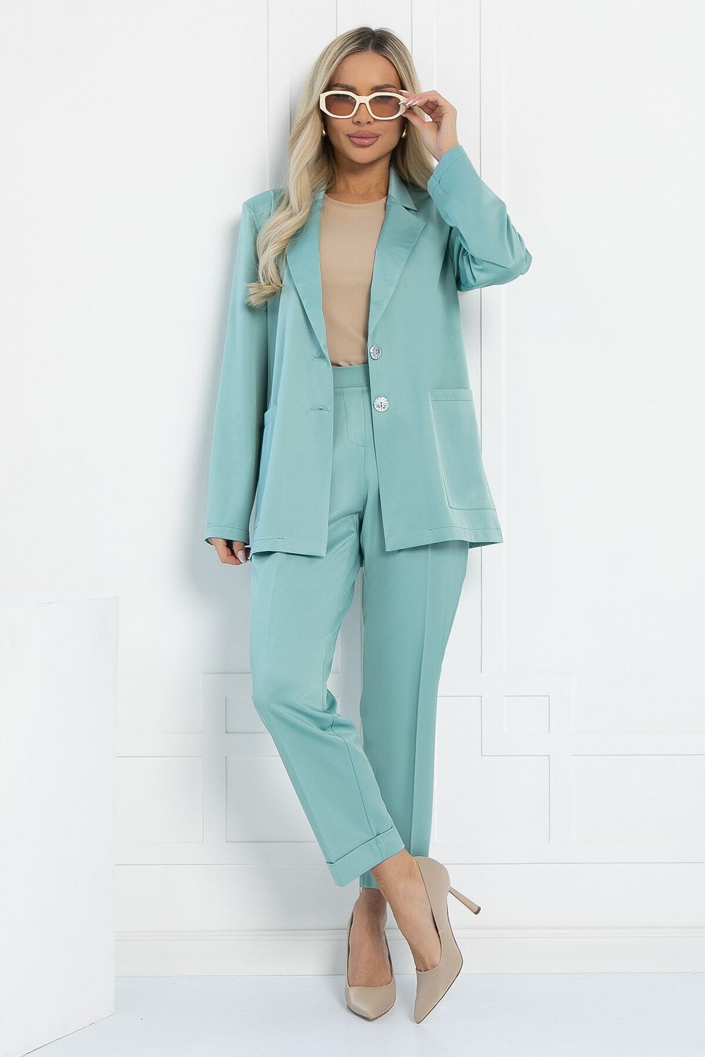 Брюки Арли (мята) Б13125-33М LT Collection