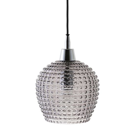 Светильник подвесной aurora, D20 см, серый