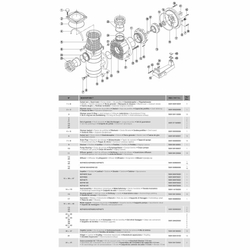 Hayward Насос с префильтром HCP401003E3 KAN-1020 T2.B (8.7кВт, 380/700В, 115,6 м³/ч, 10HP, 110мм)