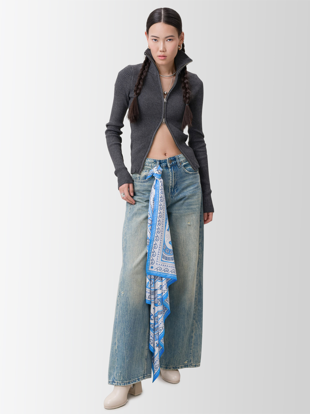 Платок «Белое море. Мезень»