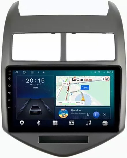Магнитола для Chevrolet Aveo 2012-2015 - CanBox 9009 Android 10, 8-ядер, SIM-слот
