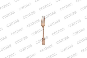Вилка для торта, медная