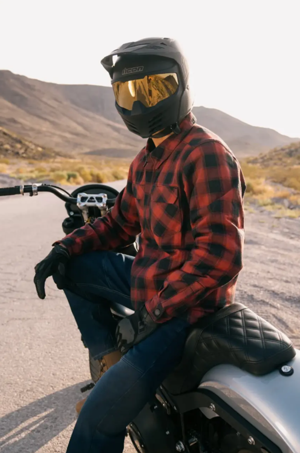 Fallblock Flannel Jacket / Красный