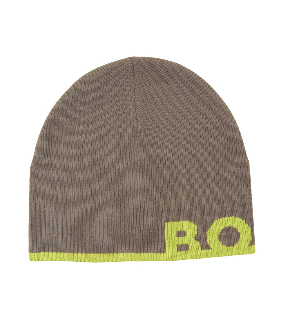 Шапка Acro_Beanie-X BOSS GREEN - коричневый(50499413)