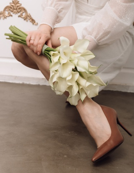 Букет невесты "Четкость линий"