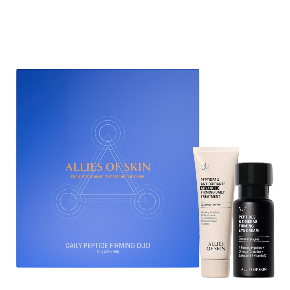 ALLIES OF SKIN Набор дуэт для укрепления Daily Peptide Firming Duo