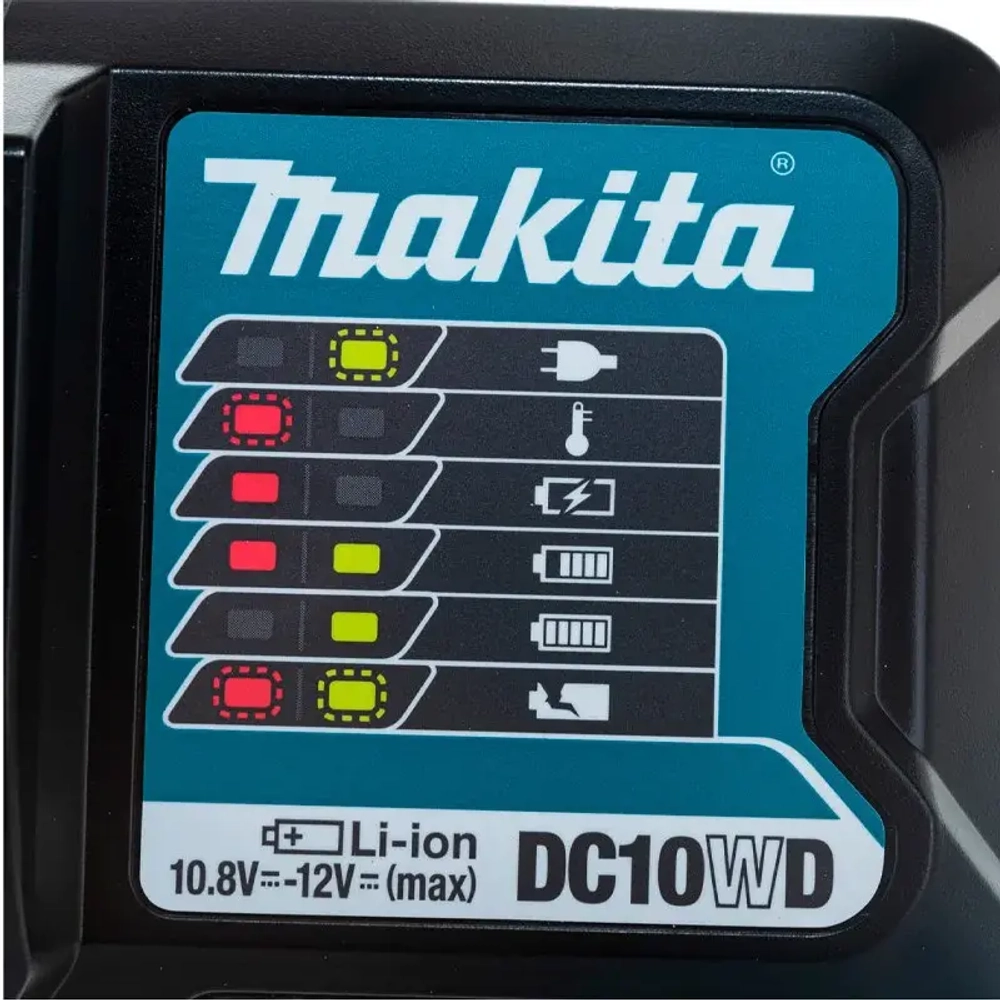 Makita TD110DWAE аккумуляторный ударный шуруповерт (2 x 2 Ач, ЗУ)