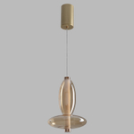 Подвесной светодиодный светильник Crystal Lux QUASAR SP7W LED AMBER