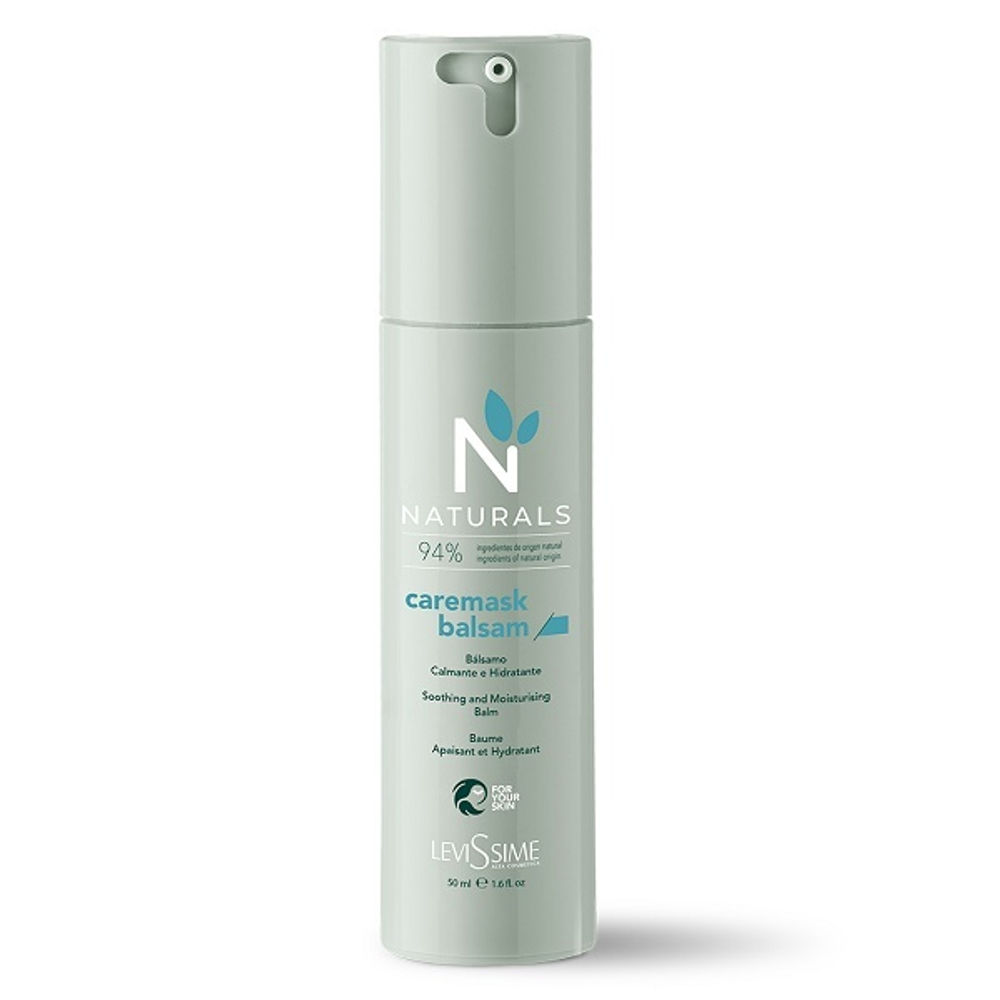 Успокаивающий и увлажняющий бальзам для лица Levissime Caremask Balsam Naturals 50мл