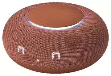 Умная колонка VK Капсула мини (с часами), терракотовый