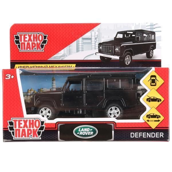 Машина металлическая JAGUAR Land Rover LIMITED, Технопарк DEFENDER-BK