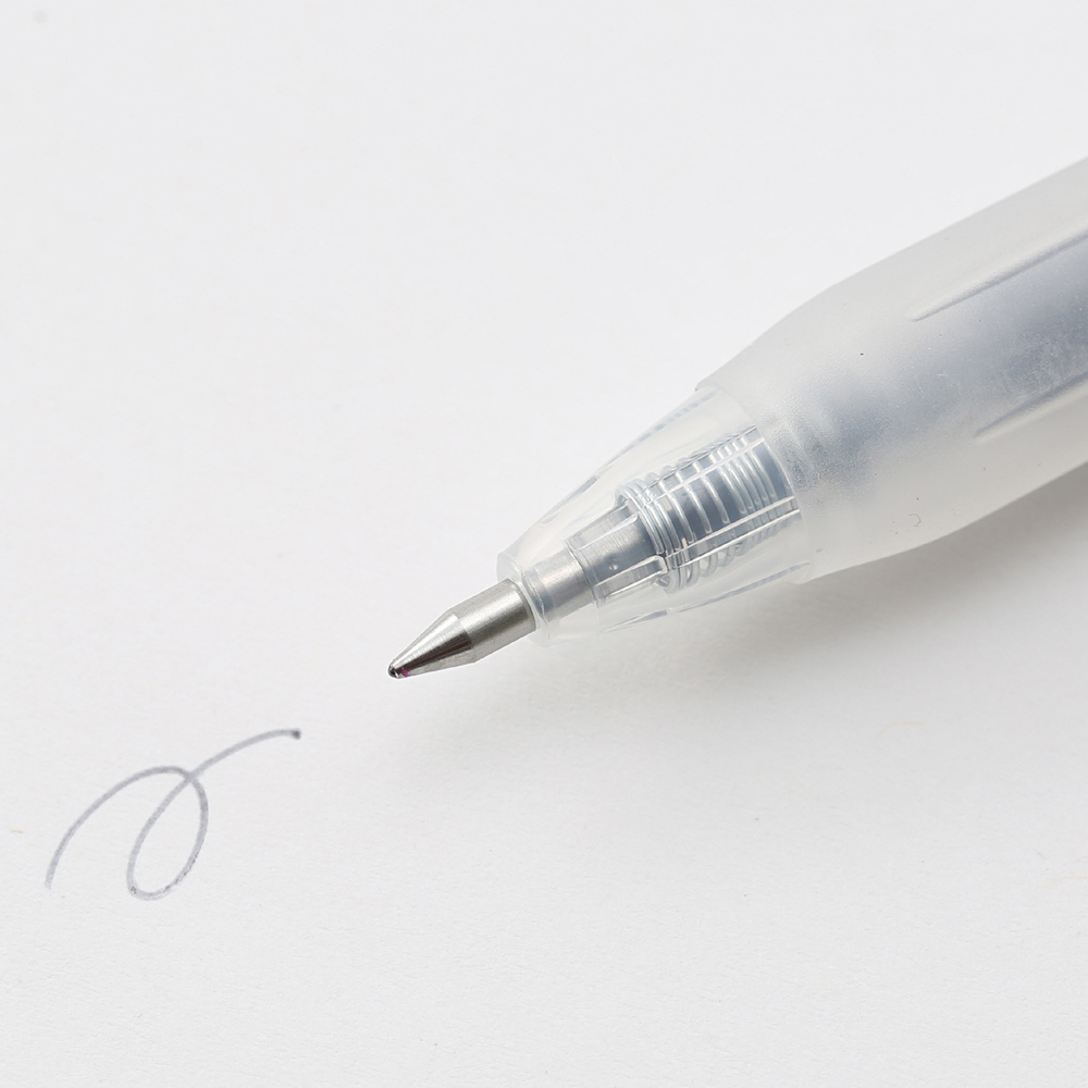 Гелевая ручка Muji Knock 0,5 мм (серая)