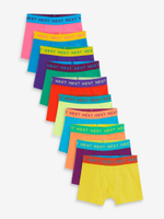 Трусы для мальчика Next N33-981, 10 шт., Желтый, Синий, Красный