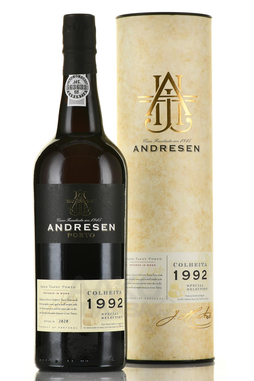 Портвейн Andresen Colheita 1992, 0.75 л