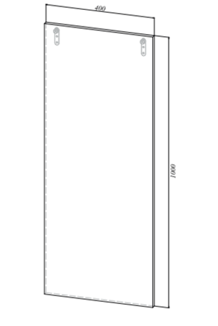 МС Мори Прихожая МПЗ 400 Сатин