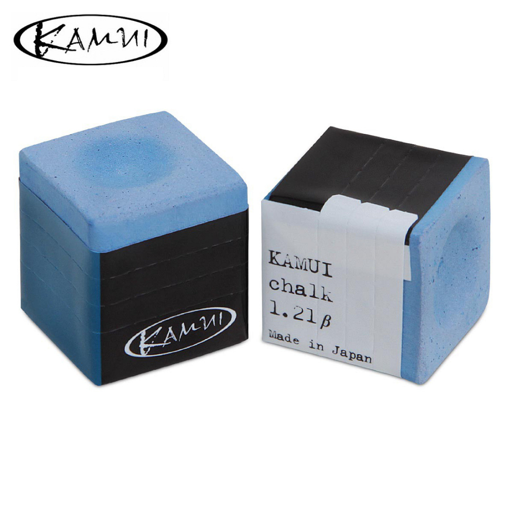 Мел бильярдный "Kamui 1.21 Beta Pyramid" Sky Blue 1шт.