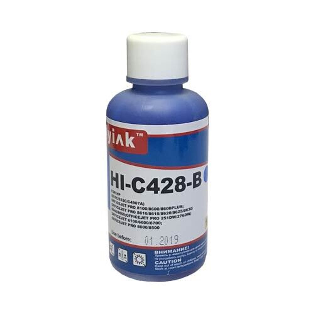 Чернила для HP (933/935/940/951) (100мл, cyan, Pigment) HI-C428-B EverBrite™ MyInk