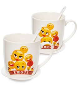 MUG-212/4 Н-р из 2-х кружек в подарочной коробке «Эмодзи»