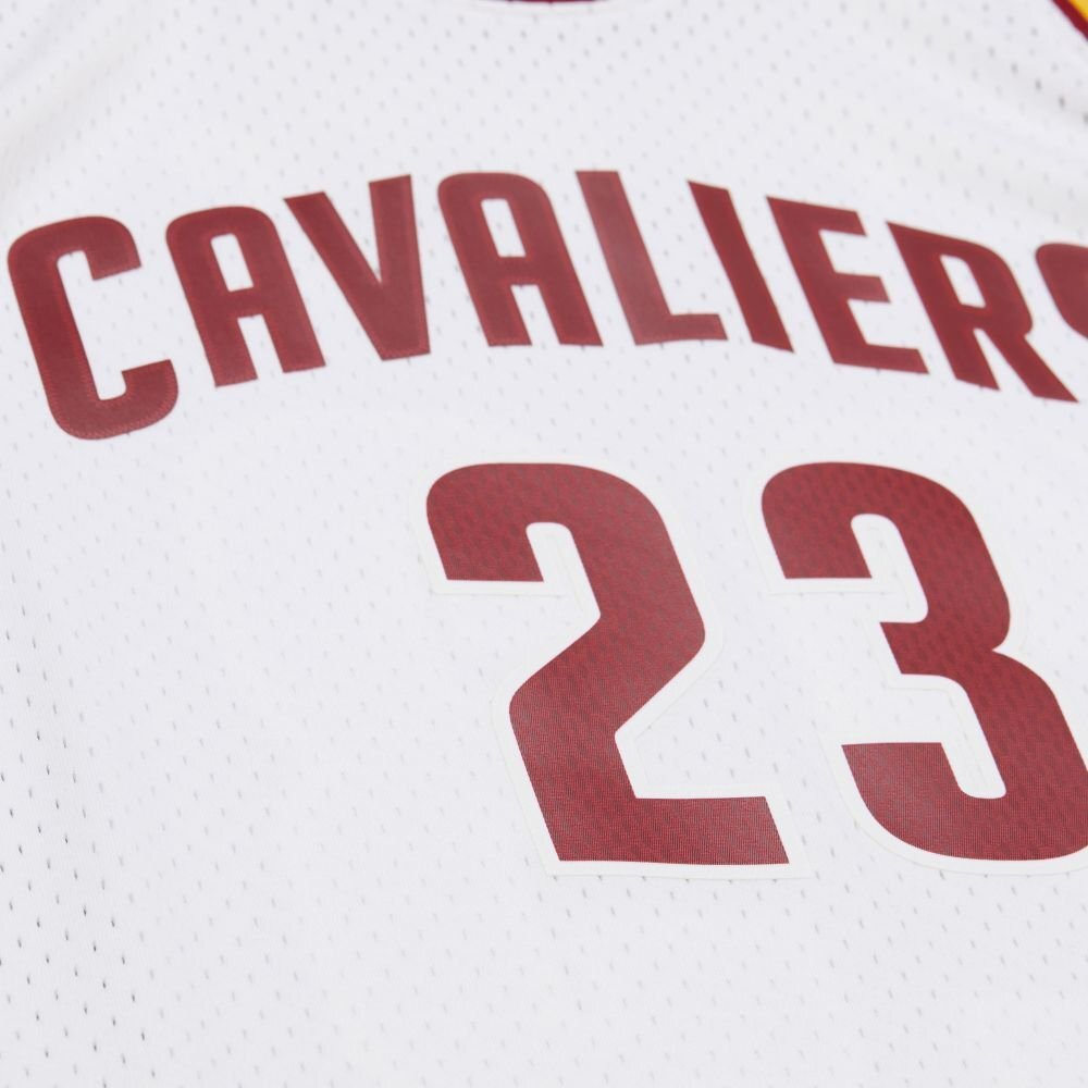 Баскетбольная джерси Mitchell&Ness NBA Swingman Jersey 2015/16 Cleveland Cavaliers LeBron James White