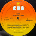 Julio Iglesias- Hey! (Голландия 1980г.)