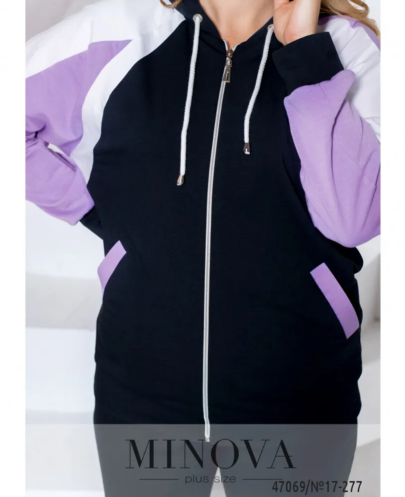 Костюм 17-277-лаванда-синий Minova