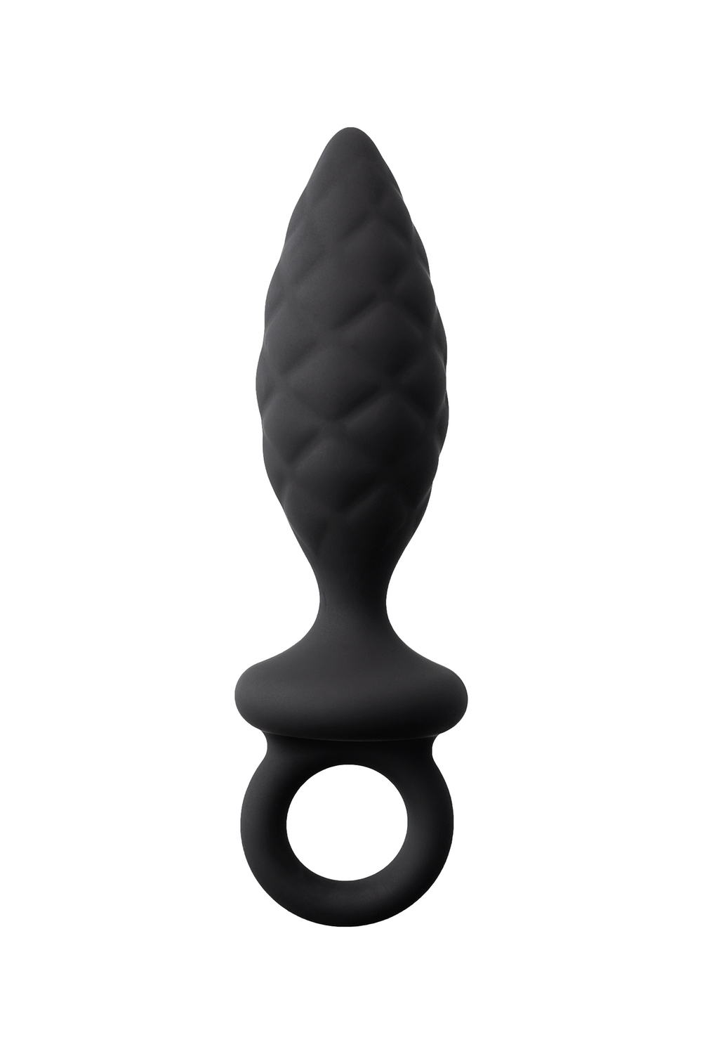 Анальная пробка Erotist Strob M - size, силикон,черная, 13,5 см