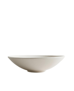 Zara Home блюдо сервировочное из фаянса, цвет кремовый, 43 см