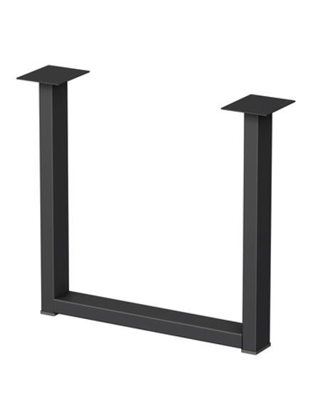 Подстолье П - образное 1100* для барной стойки, цвет черный