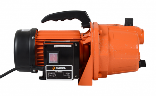Насос поверхностный "ВИХРЬ" ПН-1100Ч