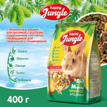 Сухой корм Happy Jungle для кроликов 400 г