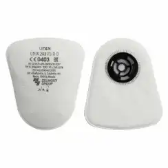 Противоаэрозольный фильтр UNIX 203 P3 R D, многоразовый, 1 шт