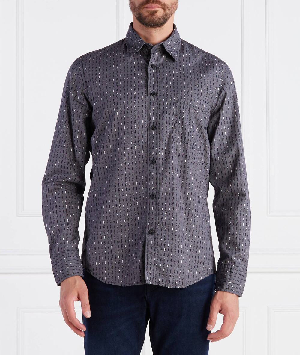 Рубашка Relegant 6 BOSS ORANGE - пепельный(50494054)