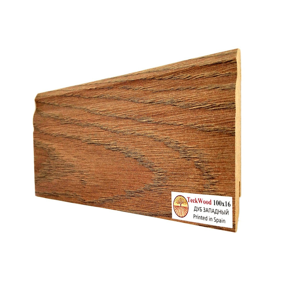 Напольный плинтус  Teckwood  Дуб Западный (Oak West)