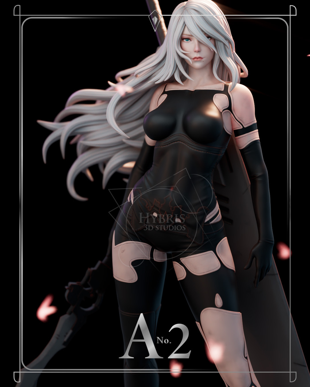 Фигурка 2A YoRHa Type A No.2 Number Two YoRHa No.2 Freesia NieR: Automata nsfw