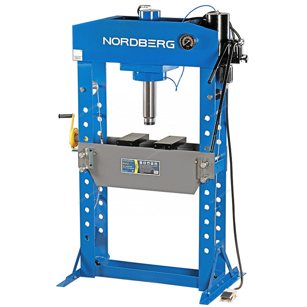 NORDBERG (N3676A) Пресс гидравлический 75 т, пневмоуправление