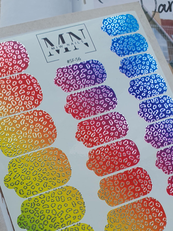 Плёнки Wraps stickers SF-56 (комбинированные с фольгой)