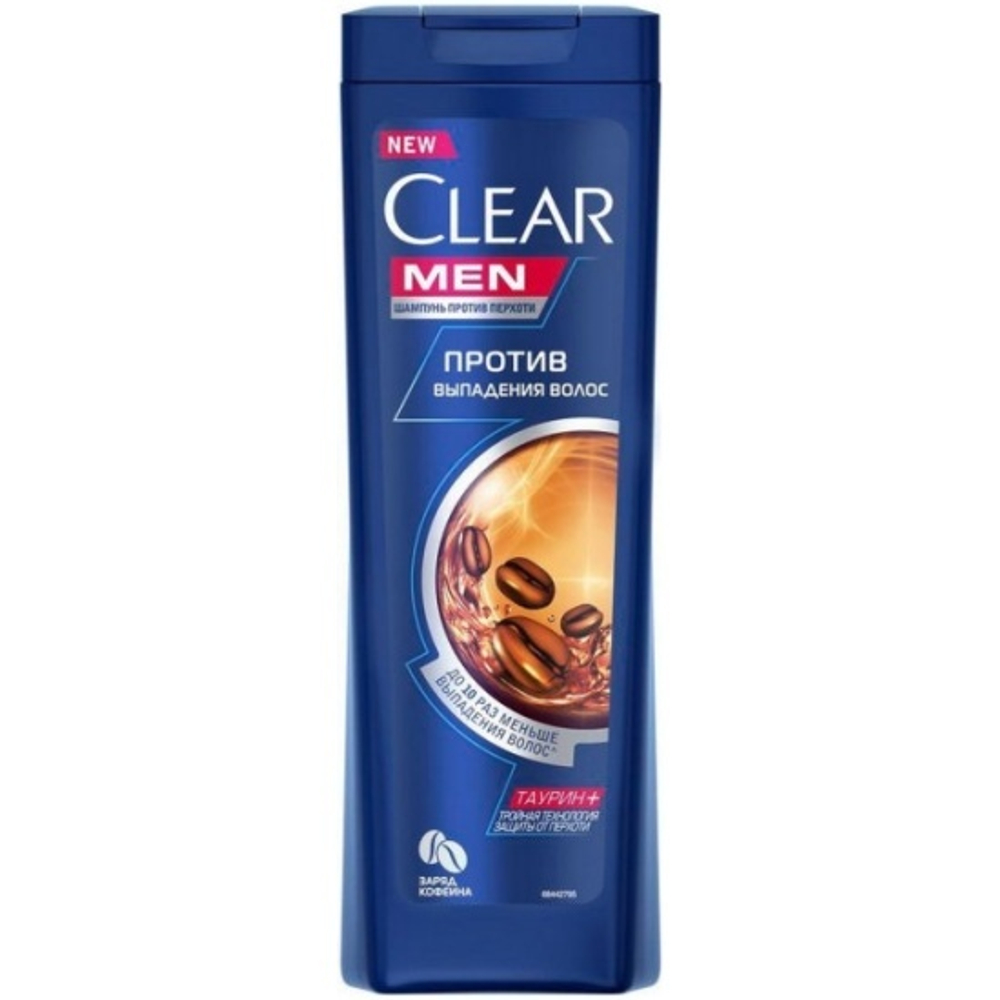 Clear 400мл. шампунь муж. Anti hair fal  п/перх.и выпад. д/тонк.и слаб.волос