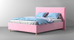 Кровать с системой хранения Adela