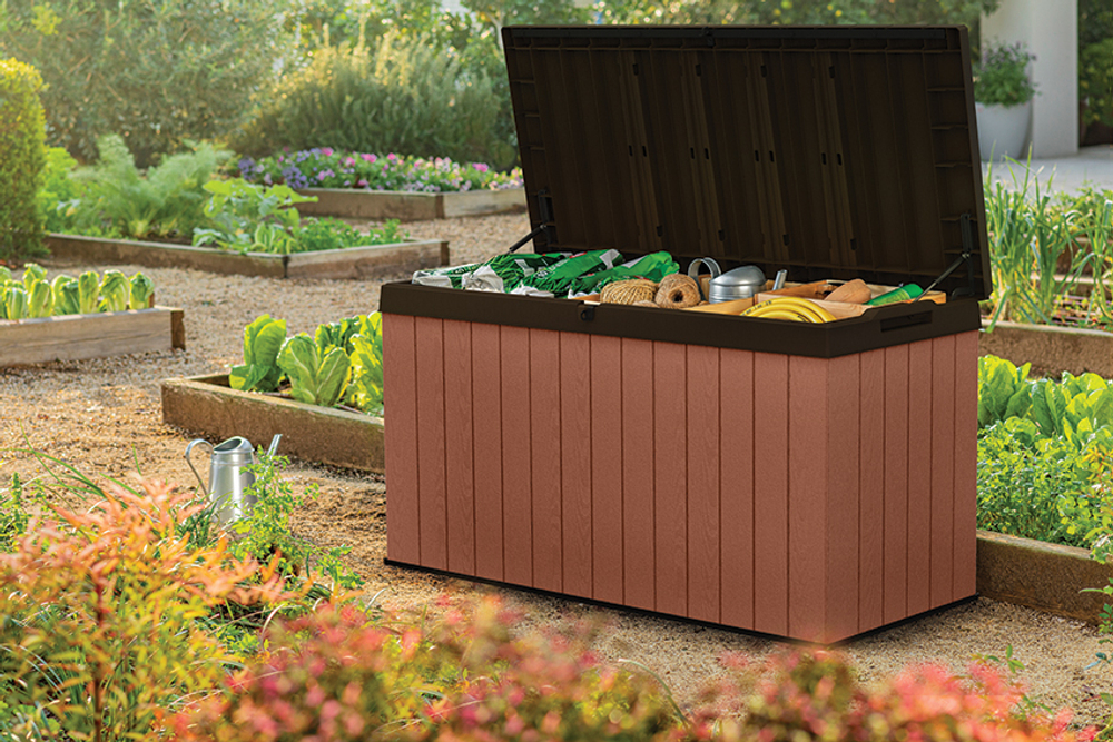 Пластиковый сундук Keter Darwin 570 л brown