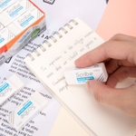 Ластик DELI "Scribe", прямоугольный, белый (42х17х10 мм)