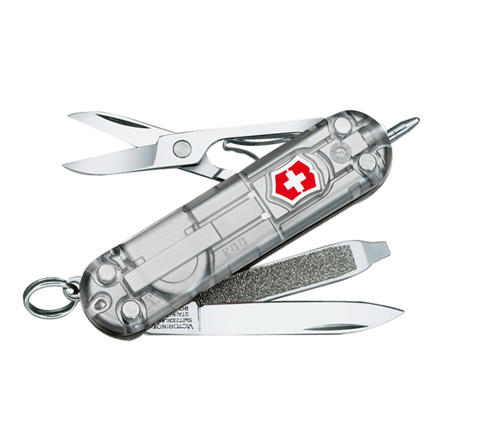 Нож-брелок Victorinox Classic Signature Lite, 58 мм, 7 функций, серебристый