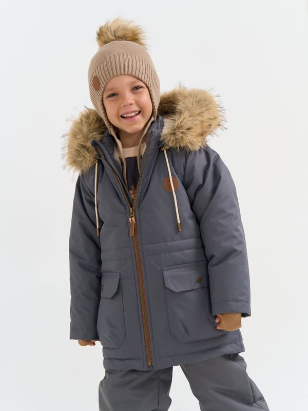 Парка зимняя на меху 