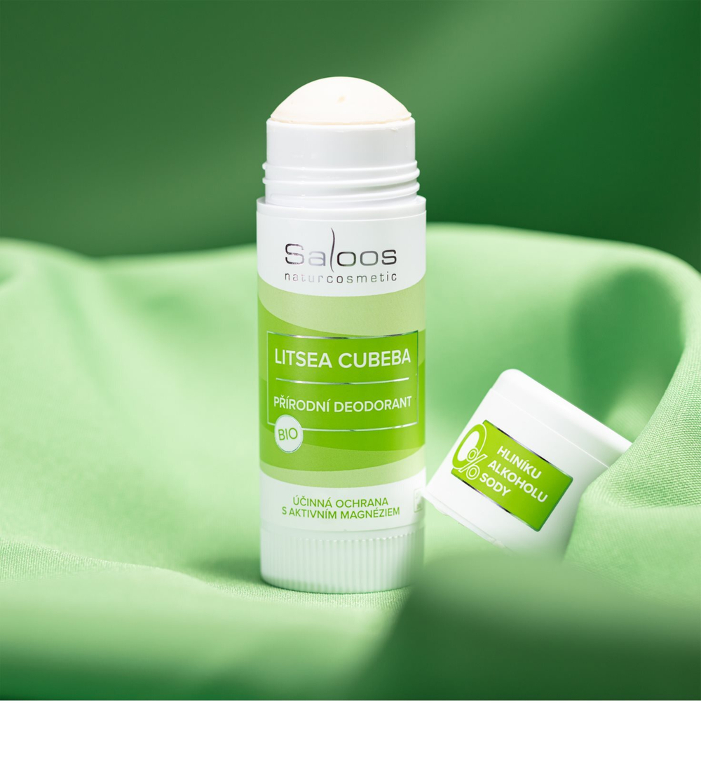 Saloos Bio Deodorant Litsea cubeba - стик-дезодорант /   50  ml  / GTIN 8594031324881